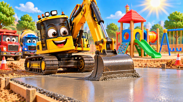 Scene 14 - Excabator the Excavator | Diggy Diggy, Scoop Scoop!