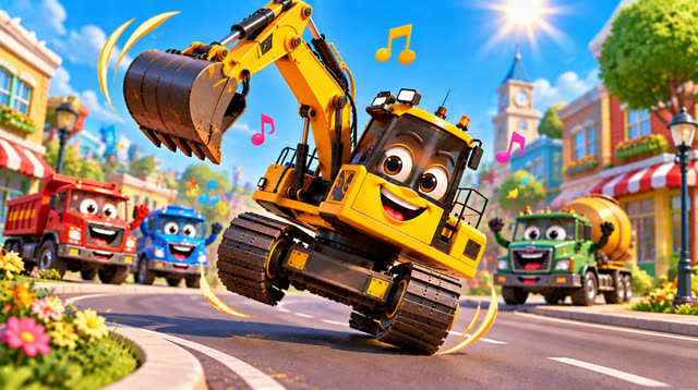 Scene 21 - Excabator the Excavator | Diggy Diggy, Scoop Scoop!