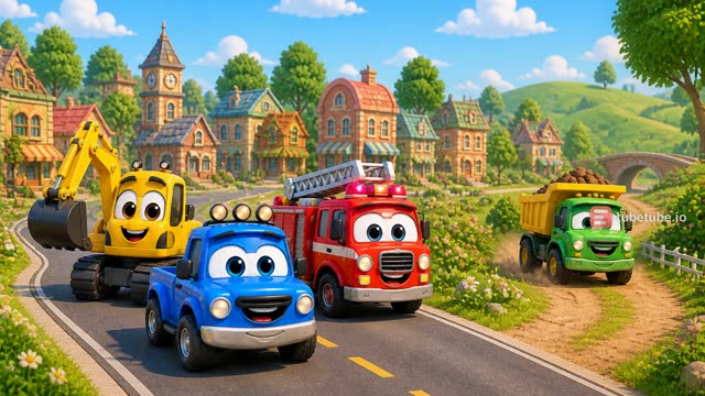 Scene 4 - Five Little Trucks of Torque Town
