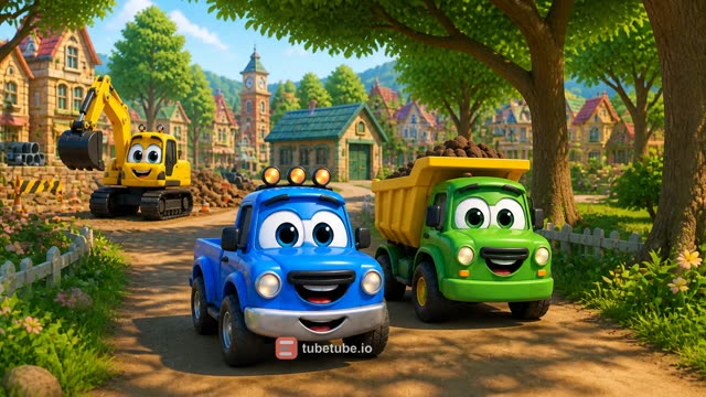 Scene 5 - Five Little Trucks of Torque Town
