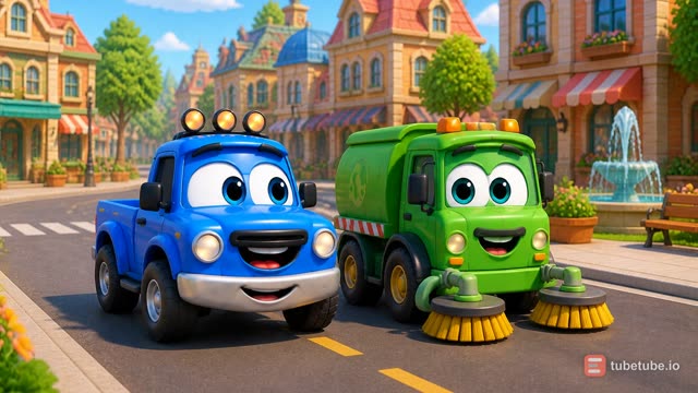 Scene 6 - Five Little Trucks of Torque Town