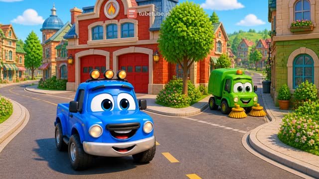 Scene 7 - Five Little Trucks of Torque Town