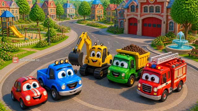 Scene 11 - Five Little Trucks of Torque Town