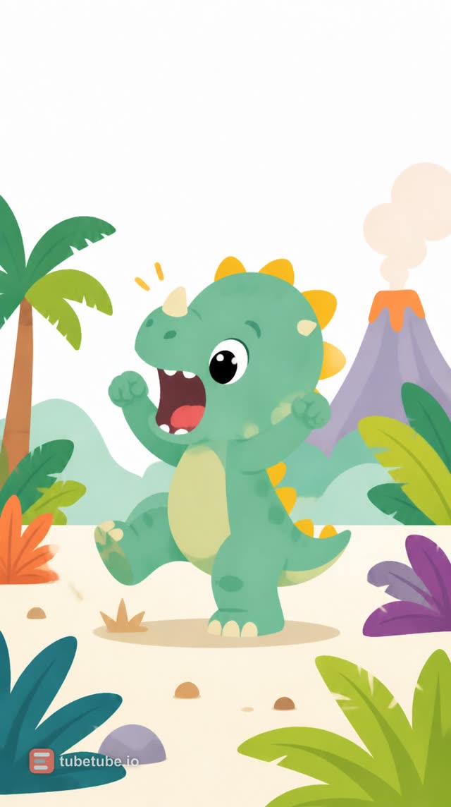 Scene 4 - Baby Dino Stomp Stomp
