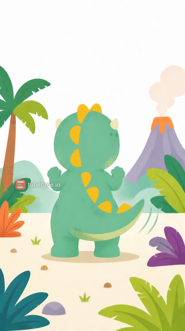 Scene 7 - Baby Dino Stomp Stomp