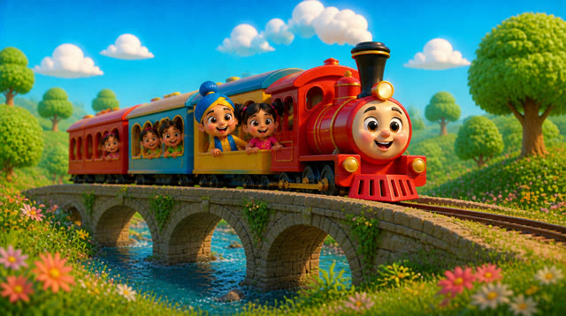 Scene 8 - Chuk chuk rail gaddi