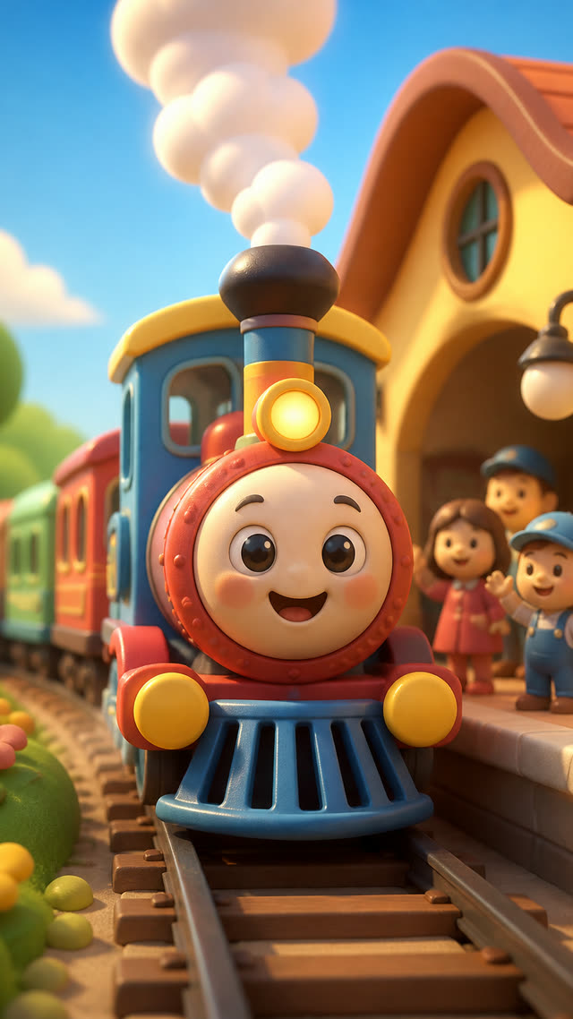 Scene 1 - Choo Choo! Here Comes the Train!