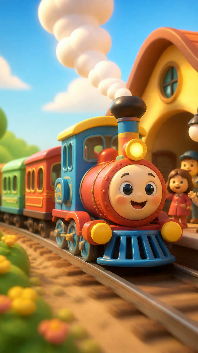 Scene 2 - Choo Choo! Here Comes the Train!