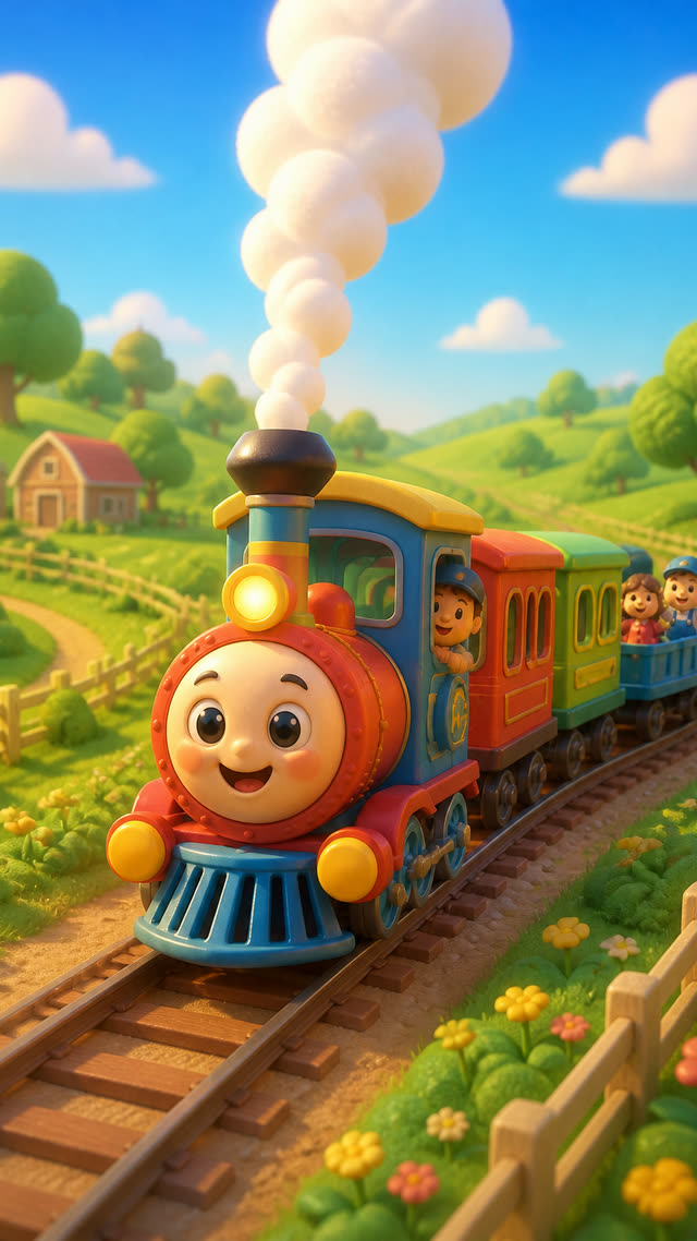 Scene 3 - Choo Choo! Here Comes the Train!