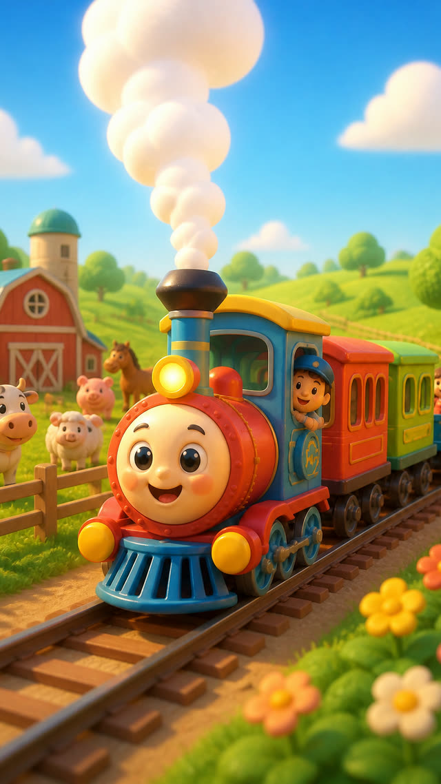 Scene 4 - Choo Choo! Here Comes the Train!