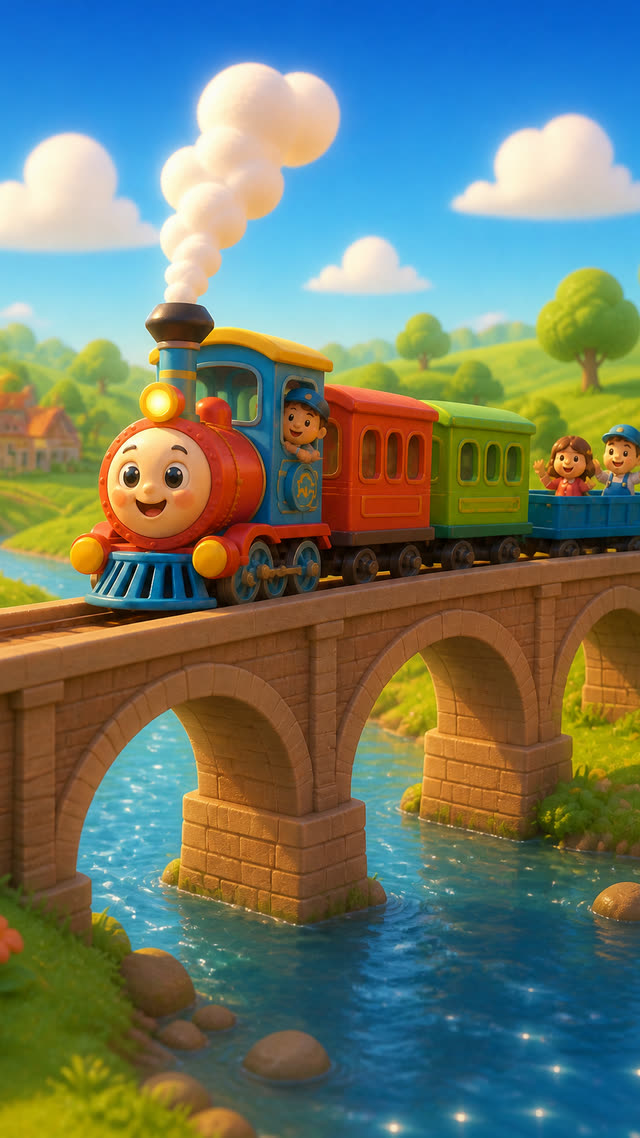 Scene 5 - Choo Choo! Here Comes the Train!