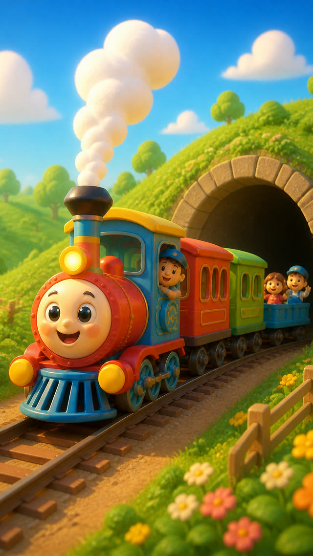 Scene 7 - Choo Choo! Here Comes the Train!