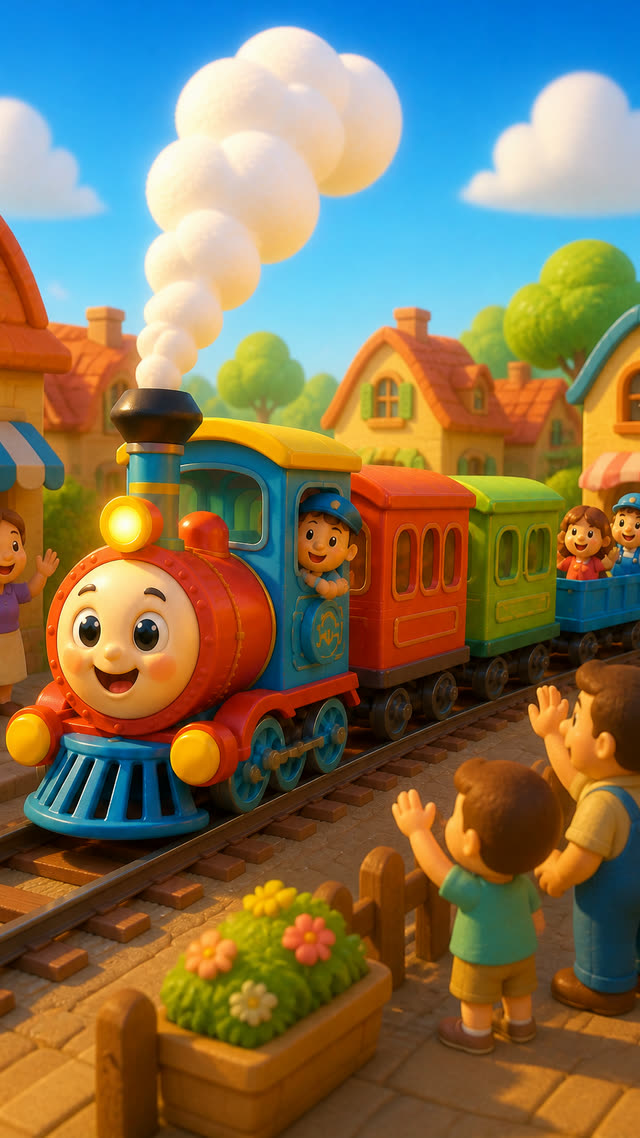 Scene 9 - Choo Choo! Here Comes the Train!