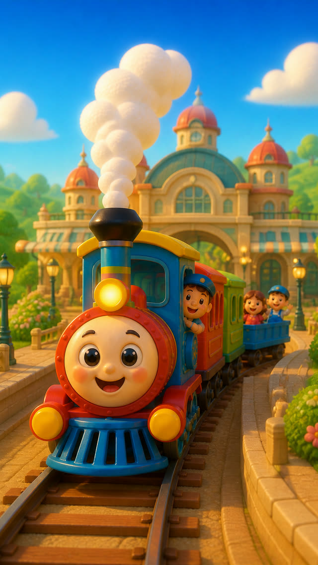 Scene 10 - Choo Choo! Here Comes the Train!