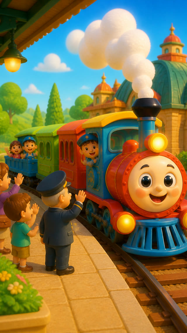 Scene 11 - Choo Choo! Here Comes the Train!