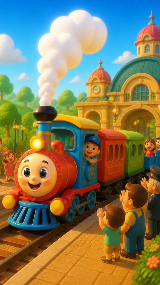 Scene 12 - Choo Choo! Here Comes the Train!