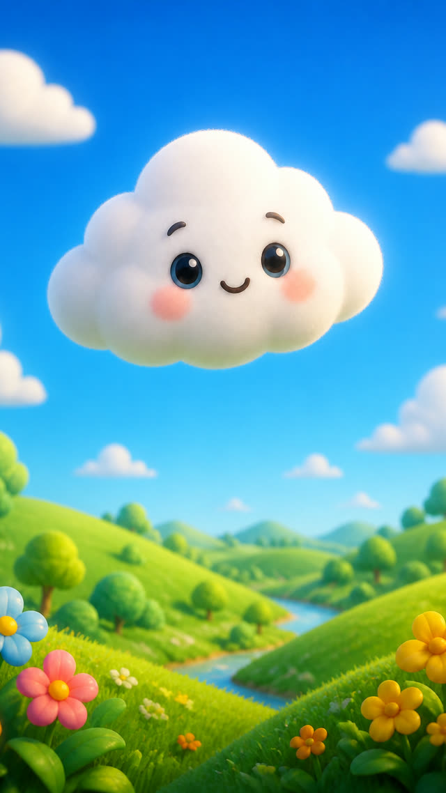 Scene 2 - The Little Cloud Who Was Afraid to Rain