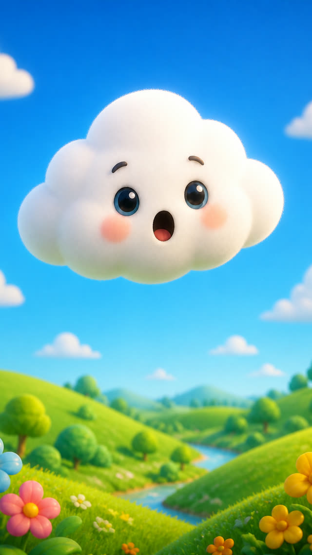 Scene 3 - The Little Cloud Who Was Afraid to Rain
