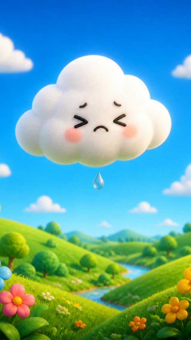 Scene 6 - The Little Cloud Who Was Afraid to Rain