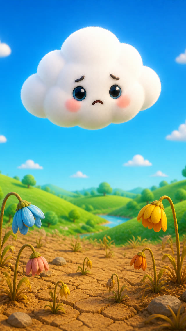 Scene 8 - The Little Cloud Who Was Afraid to Rain