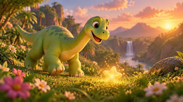 Scene 4 - Baby Dino and the Lost Little Star ⭐