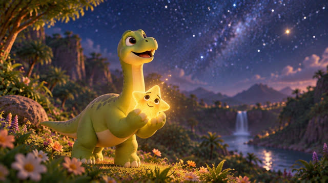 Scene 7 - Baby Dino and the Lost Little Star ⭐