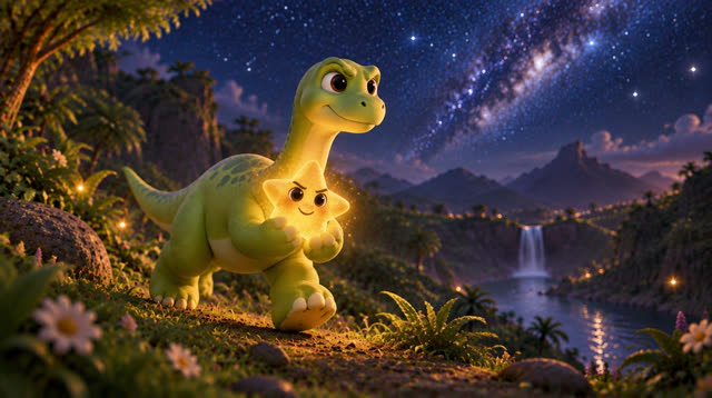 Scene 9 - Baby Dino and the Lost Little Star ⭐