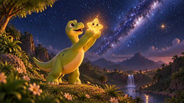 Scene 11 - Baby Dino and the Lost Little Star ⭐