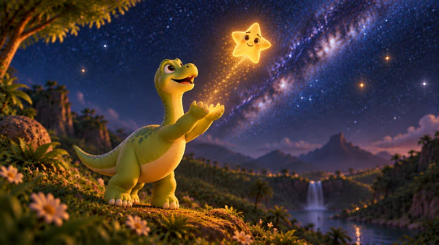 Scene 13 - Baby Dino and the Lost Little Star ⭐