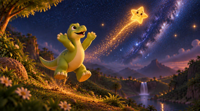 Scene 14 - Baby Dino and the Lost Little Star ⭐
