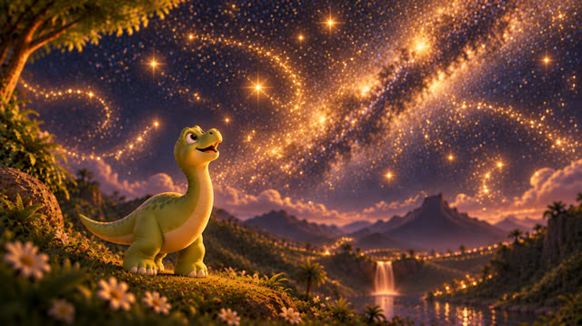 Scene 16 - Baby Dino and the Lost Little Star ⭐