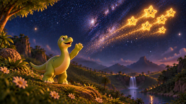 Scene 18 - Baby Dino and the Lost Little Star ⭐