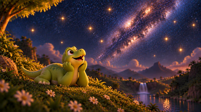 Scene 19 - Baby Dino and the Lost Little Star ⭐