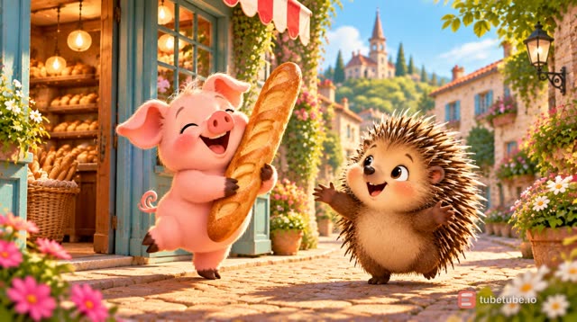 Scene 5 - Le petit  porc-épic !
