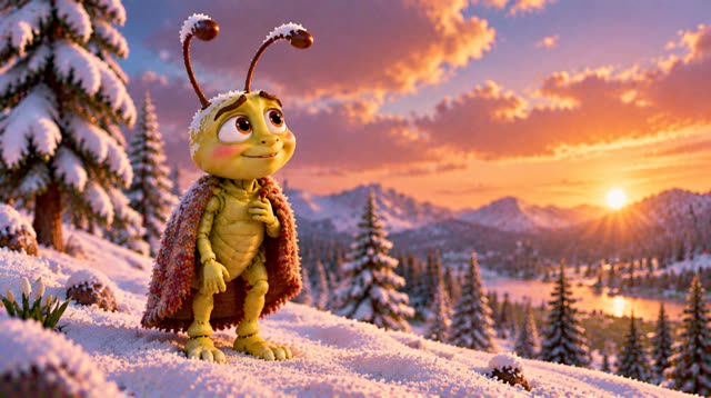 Scene 51 - The grasshopper and the ant