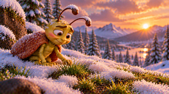 Scene 59 - The grasshopper and the ant