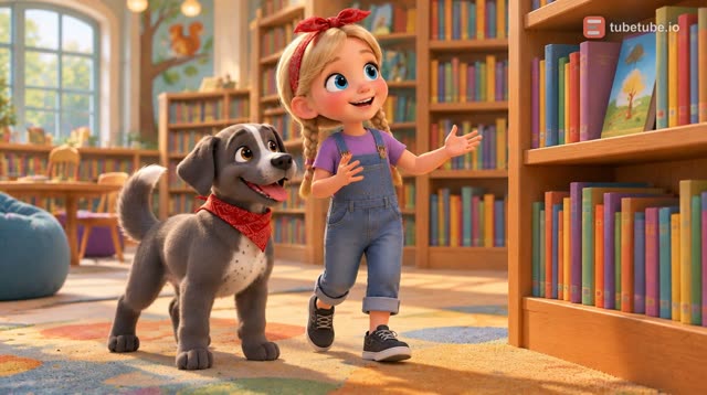 Scene 3 - Phoebe & Phoenix Visit the Library!