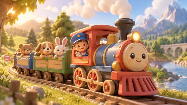 Scene 1 - Le petit trains des couleurs