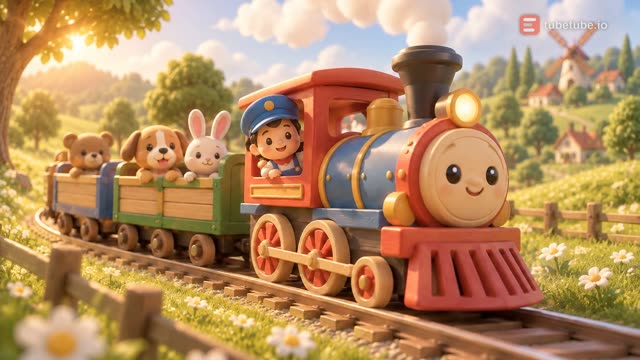 Scene 2 - Le petit trains des couleurs