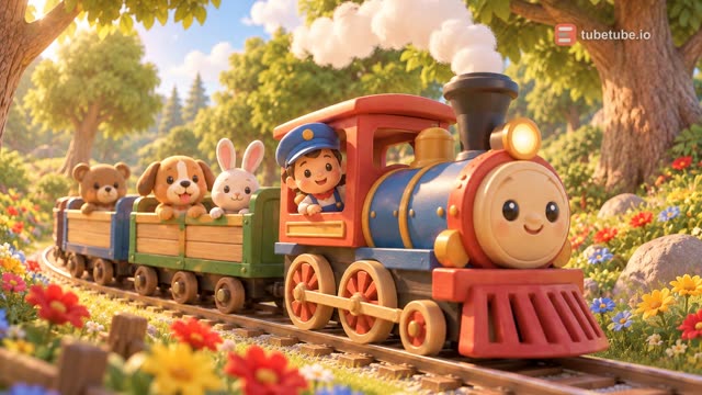 Scene 4 - Le petit trains des couleurs