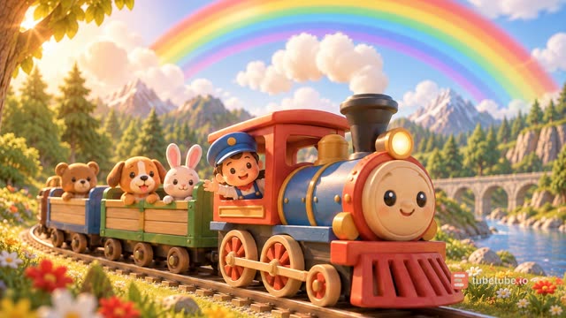 Scene 5 - Le petit trains des couleurs