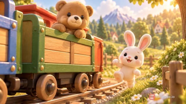 Scene 7 - Le petit trains des couleurs