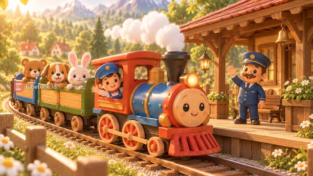 Scene 12 - Le petit trains des couleurs