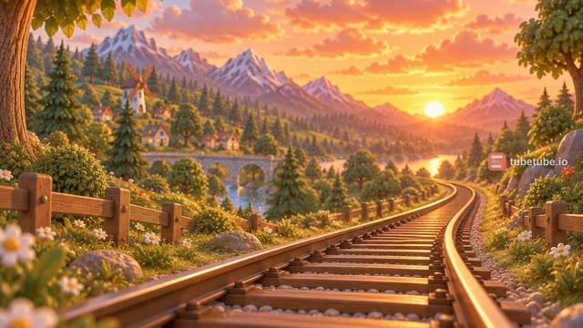 Scene 15 - Le petit trains des couleurs