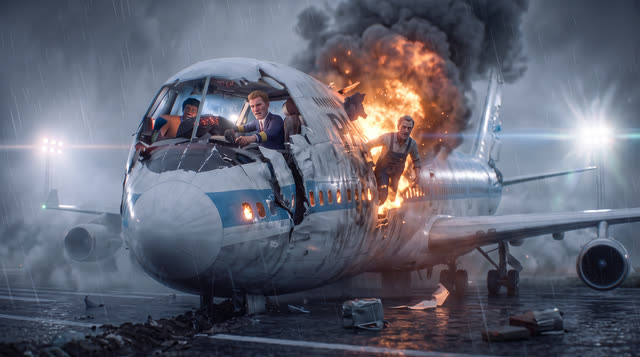 Scene 49 - La Collision de Tenerife