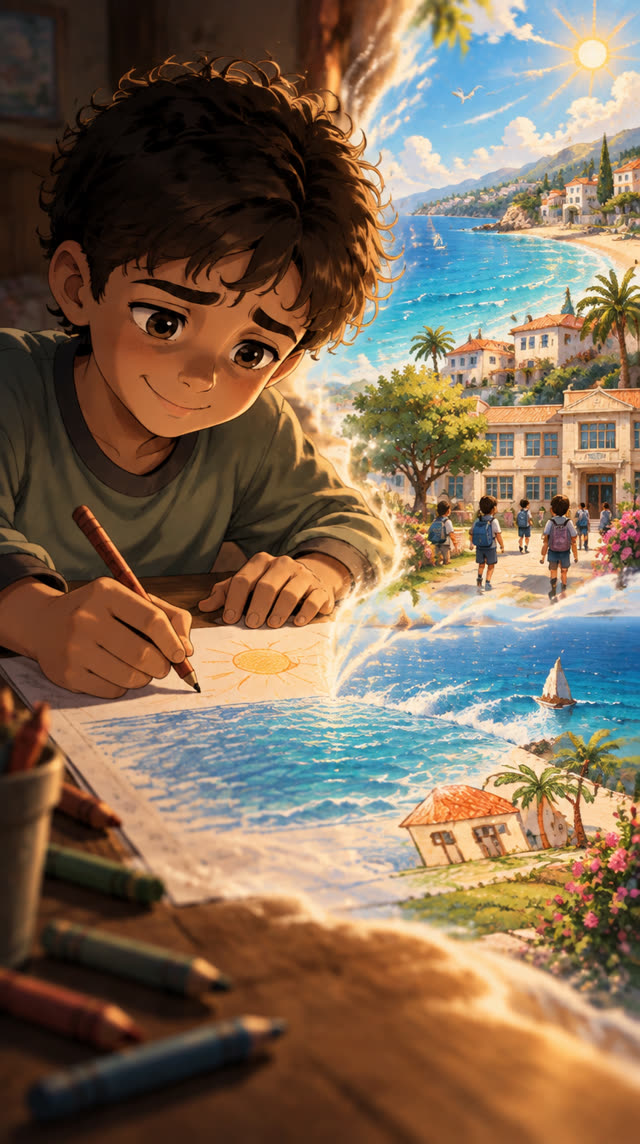 Scene 2 - Le dernier dessin de Gaza
