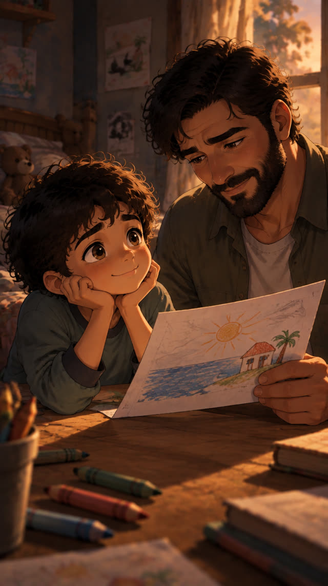 Scene 4 - Le dernier dessin de Gaza