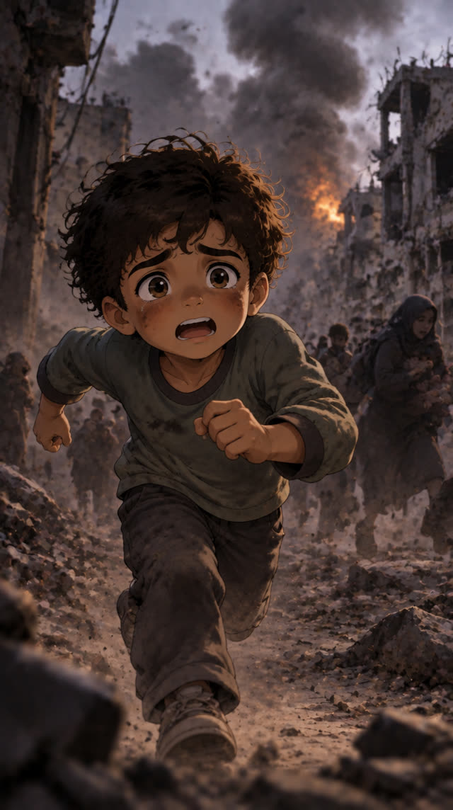 Scene 6 - Le dernier dessin de Gaza