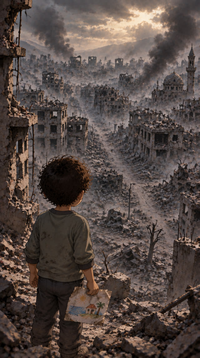 Scene 8 - Le dernier dessin de Gaza