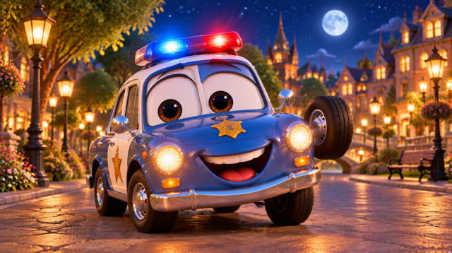Scene 18 - Fire truck children's song